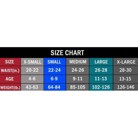 Boys Youth Padded Sliding Shorts with Soft Protective Athletic Cup for Baseball - Picture 4 of 4